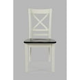 thumbnail image 5 of Jofran Asbury Park Solid Acacia Farmhouse X-Back Chair (Set of 2), 5 of 5