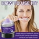 thumbnail image 5 of Pasta dental blanqueadora, pasta dental morada blanqueadora, limpia suavemente y protege la salud dental, refresca el aliento, blanquea los dientes, 50 g de pasta dental probiótica., 5 of 5