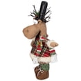 thumbnail image 4 of 20-Inch Standing Christmas Moose Figure with LED Antlers Tabletop Decor, 4 of 5