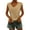 Khaki, variant on Women's T-Shirts Casual Cap Sleeve Loose Fit Basic Shirts and Tank Tops for Everyday Wear