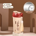 thumbnail image 1 of Vaso de Agua con Pajita de Acero Inoxidable 304 con Cuerda de Transporte. Práctico Vaso Térmico para Café/Refresco., 1 of 6