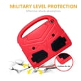 thumbnail image 4 of Allytech Rubber Case for Lenovo Tab M10 Plus 10.3-inch TB-X606F, Kids Friendly EVA Silicone Case Cover Handle Kickstand Heavy Duty Shockproof Protection Lightweight, Red, 4 of 8