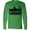 Kelly Green, variant on Inktastic London England City Skyline with Grunge Long Sleeve T-Shirt