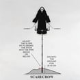 thumbnail image 3 of Halloween Scream ScareCrow Ghost Robe Espantapájaros Pastoral Scr, 3 of 6