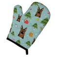 thumbnail image 1 of Christmas German Shepherd Oven Mitt, 1 of 1