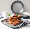 thumbnail image 5 of Tramontina Primaware 3-Piece Nonstick Sauté Pan and Griddle Set, 9.5” and 11” Sauté Pans, and 11” Griddle Blue, 5 of 12