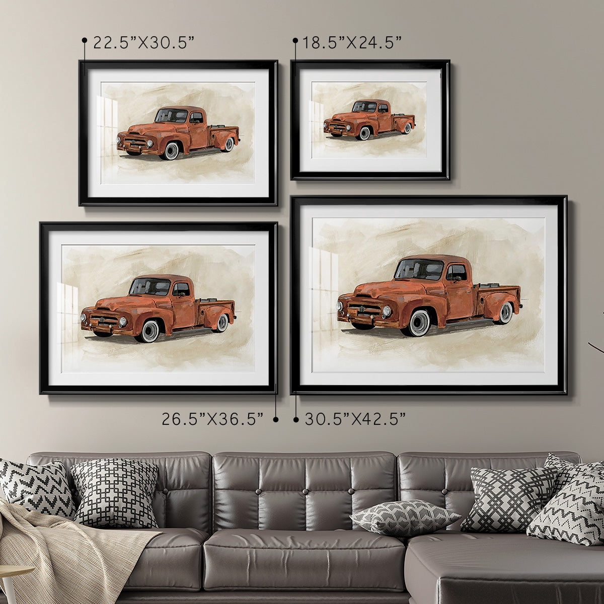 Pickup IV Premium Framed Print - Ready to Hang