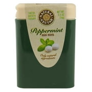 Natural Nectar Mini Mints - Peppermint - .5 Oz - Case Of 18