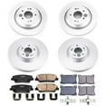 thumbnail image 2 of PowerStop Front and Rear Geomet Coated Brake Rotor and Pad Kit Fits: HYUNDAI KIA Select Models CRK7342, 2 of 5
