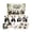 Panda, variant on 3D Panda Bead Kit & DIY Beaded Animal Craft Set, Pre-Sorted Assorted Beads Complete Handcraft Supplies, for Home Tabletop Ornament Making