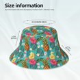 thumbnail image 5 of Kdxio Reflective Bucket Hat - Pineapple Print Bucket Hat for Men,Women, 5 of 9