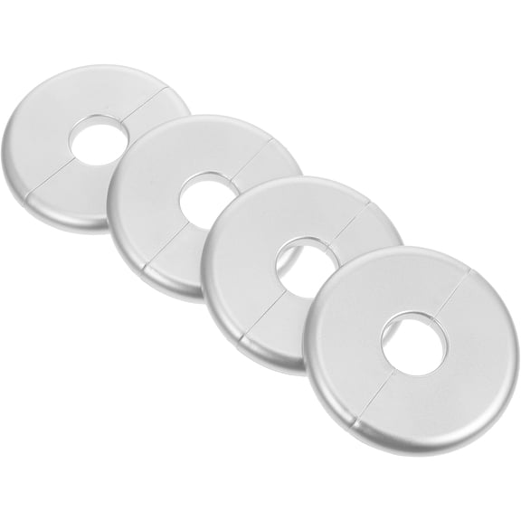 UNOMOR 4pcs Round Water Hose House Flange Covers For Pipe Coverage In Swimming Pools