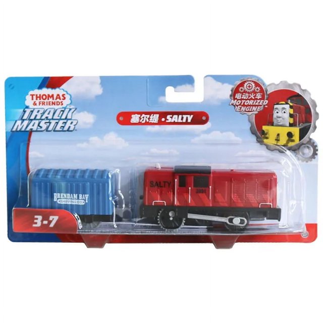 Figura de animación de Thomas and Friends Track Master Series Nia Saltv Gina, modelo de tren motorizado coleccionable, juguetes, regalos para niños