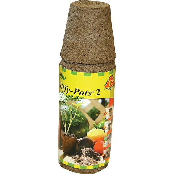 Jiffy JP212 2-1/4" Jiffy Pots 2 12 Count
