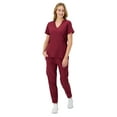 thumbnail image 4 of Hanes Womens Scrubs Healthcare Top, Comfort Fit Moisture-Wicking Stretch Scrubs for Women, 4 of 10