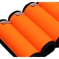 thumbnail image 2 of Paquete de 5 envoltorios para manijas de equipaje con etiquetas para equipaje Gowraps Neon, 2 of 6