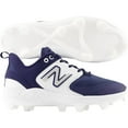thumbnail image 3 of New Balance Men's Fresh Foam 3000v6 Low Molded Baseball Cleats Navy/White 15, 3 of 8