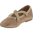 thumbnail image 2 of Jelly Beans BALLET Toddler's Little Girl Glitter Comfort Ballet Flat Shoes, 2 of 4