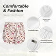 thumbnail image 6 of Lsque Dachshund And Eiffel Tower Printed Women's Running Shorts with Liner Pockets,Elastic Quick Dry Workout Athletic Gym Yoga Shorts,Womens High Waist Shorts-Large, 6 of 9
