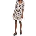 thumbnail image 1 of Vero Moda Robe Mini à Fleurs Col en V Paja Violet Lilas Taille S, 1 of 1