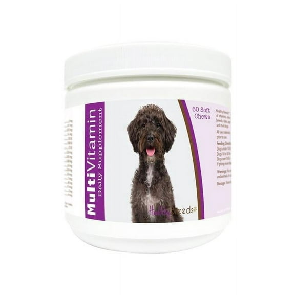 Healthy Breeds 840235173687 Schnoodle Multi-Vitamin Soft Chews - 60 Count
