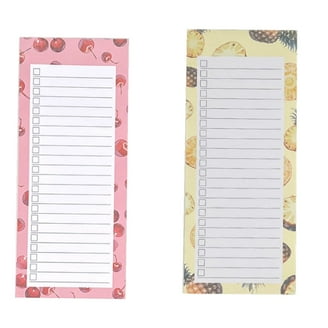 Magnetic Notepads For Fridge | Grocery & To-Do List Options
