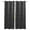 Ink Black, variant on Black Blackout Curtains Light Blocking Print Window Curtains, Rustic Farmhouse Solid Color Thermal Insulated Window Drapes for Living Room Kitchen Cafe (2 Panels, 55"W x 39"L)