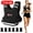 Black-11-20 LB, variant on TB3C Adjustable Weighted Vest for Women and Men, Walking with 6 Removable Weights, 4-10lb