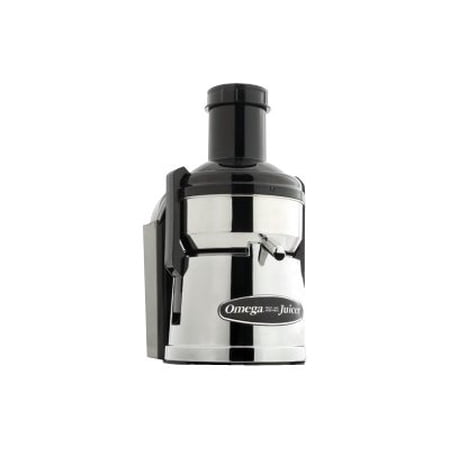 UPC 737416043900 product image for Omega Mega Mouth BMJ390 - Juice extractor - 500 W - chrome | upcitemdb.com