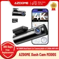 thumbnail image 2 of AZDOME Dash Cam M300S 4K+1080P Dual Dash Car Camera Built-in 5.8GHz WiFi GPS Car DVR 24H Parking Mode Night Vision Black Box, 2 of 5