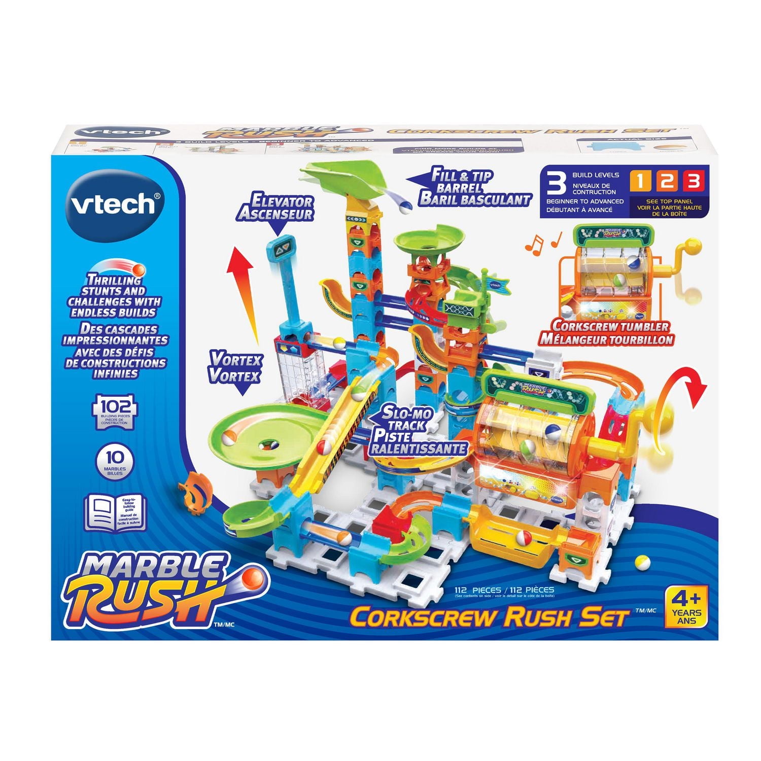 VTech Marble Rush® Corkscrew Rush Set™ - Version bilingue