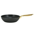 thumbnail image 2 of Oster Abbottsford 11 Inch Nonstick Round Aluminum Wok in Black, 2 of 6