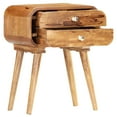 thumbnail image 6 of vidaXL Bedside Cabinet 16.9"x11.8"x22.8" Solid Mango Wood, 6 of 10