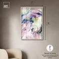 thumbnail image 5 of Colorful Fantasia Shadowbox Print Patel Art Prints by Art Remedy, Blonde Frame, 30 x 45, 5 of 7