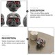 thumbnail image 5 of Electric Guitar Metal Volume Control Knobs Black For Music Performance 4Pcs, 5 of 5