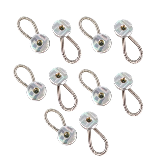 Toystoory 1 bolsa extensor de cuello de camisa tejido no irritante elástico sin costuras ahorro de dinero cuello multifuncional duradero reemplazar Tela de costura y artesanía colorido brillante Toystoory HA060156-04