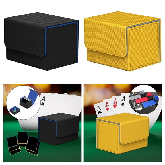s Card Deck Box Game Card Case Display Container for TCG Cola Estuche de baraja de cartas coleccionables
