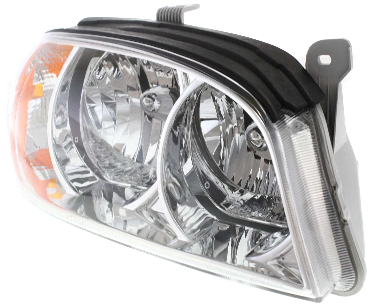 Headlight Compatible With 2002-2004 Kia Spectra Right Passenger Halogen With bulb(s)
