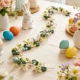 thumbnail image 4 of Easter Eggs Vines Garland 70 Inch, Artificial Spring Branches with Colorful Eggs and Leaves, Floral Door Decor for Indoor Outdoor Home Patio Porch Mantel, 4 of 9