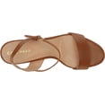 thumbnail image 5 of Cole Haan Josie British Tan Leather Ankle Strap Open Toe Block Heeled Sandals (British Tan, 4.5), 5 of 6