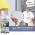 thumbnail image 1 of Pegamento aislante de aislamiento líquido resistente a los rayos UV (blanco 30 ml), 1 of 5