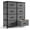 Gray, variant on Dresser for Bedroom, Tall Storage Drawers, Fabric Storage Tower with 8 Drawers, Chest of Drawers with Fabric Bins