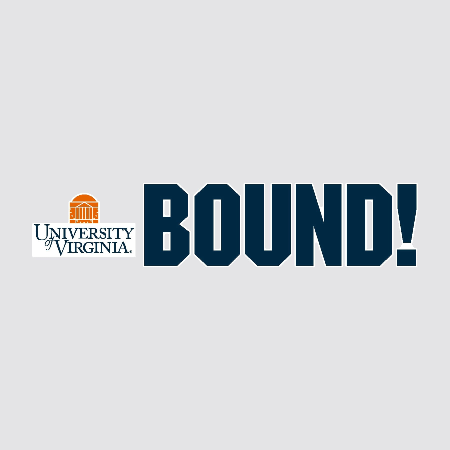Color Shock Products School BOUND Mascot Yard Sign Set compatible with University of Virginia