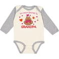 thumbnail image 3 of Inktastic Heart Belongs To Grandpa Girls Long Sleeve Baby Bodysuit, 3 of 5