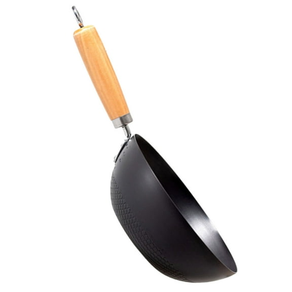 Worgeous Small Wok Non-stick Wok Household Frying Pan Kitchenware Chinese Style Wok