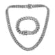 thumbnail image 1 of Cadena de eslabones cubanos de moda para hombres, joyería de Hip Hop, cadena Plata Yuyangstore collar pulsera, 1 of 5