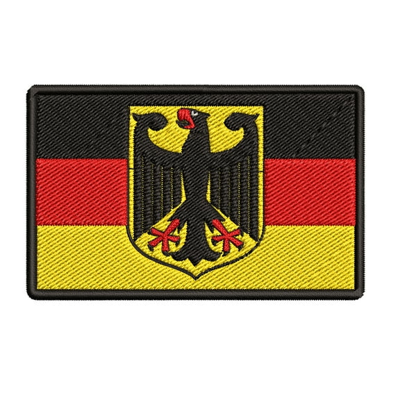 Germany Flag Embroidered Iron-on Patch