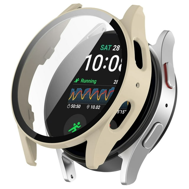 PC Integrado y Cristal Templado Compatible con Pulseras Smartwatch Funda Duradera para Wearables Electrónicos