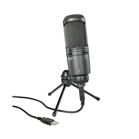 Micrófono USB de Condensador cardioide AUDIO TECHNICA AT2020USB+