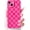 Hot Pink, variant on REQO Compatible for iPhone 14 Case Cute Checkerboard Lattice Plaid with Color Design for Girls Women Soft TPU Shockproof Protective Girly for iPhone 14 Case